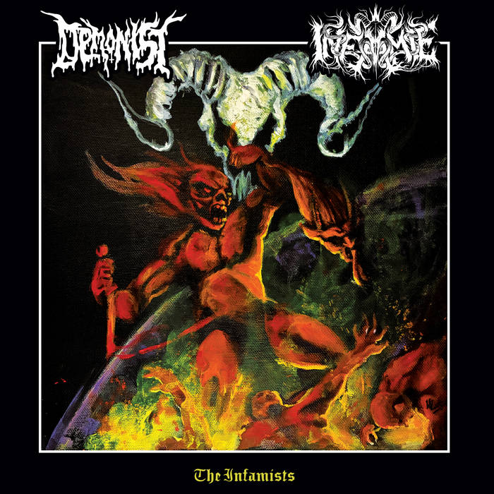 KMANRIFFSMetal's tweet photo. FULL FORCE FRIDAY:🆕December 12th 5⃣5⃣🎧
DEMONIST/INFAMIE - The Infamists EP 🇫🇷💠
4 Track EP from Nancy / Centre-Val de Loire, French Death & Black/Death Metal outfits💠
BC➡️https://t.co/SvpqVBCcLZ💠
#demonist #Infamie #TheInfamists #CryptofDrGore #FFFDec12 #KMäN https://t.co/JCnXRm3psl