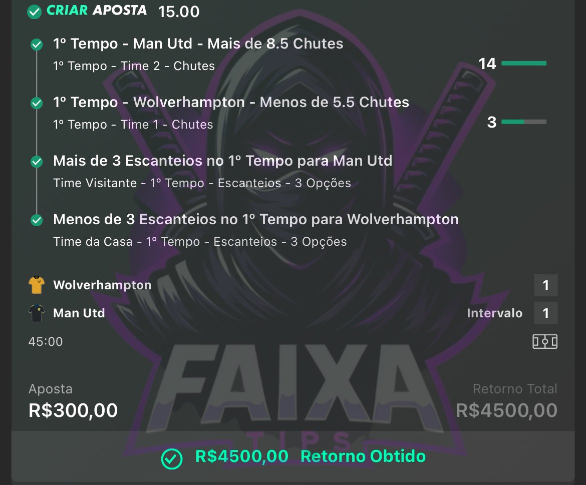 FAIXA TIPS 🥷 tweet media