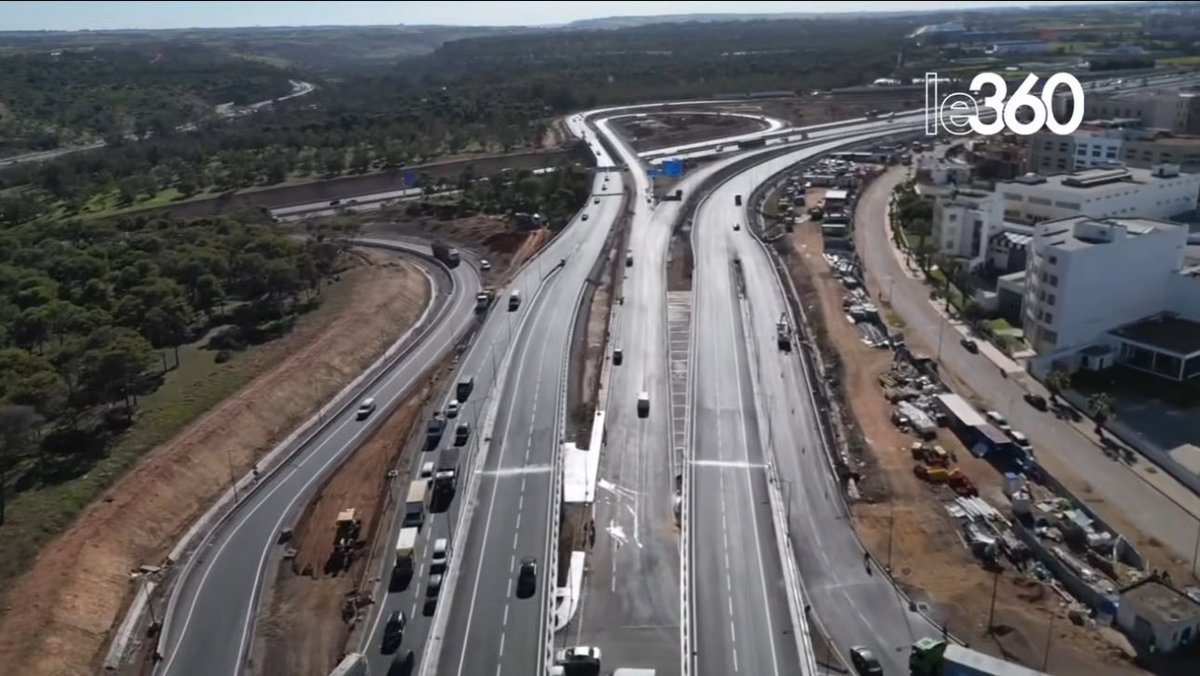 Moroccoprojects's tweet image. 🟢Mohammedia West – Ain Harrouda Interchange: An ambitious project to ease traffic, eliminate crossing points, and reduce chronic congestion. With a budget of 750 million MAD, it was completed in just 12 months instead of the planned 22.

📸 : Le360.