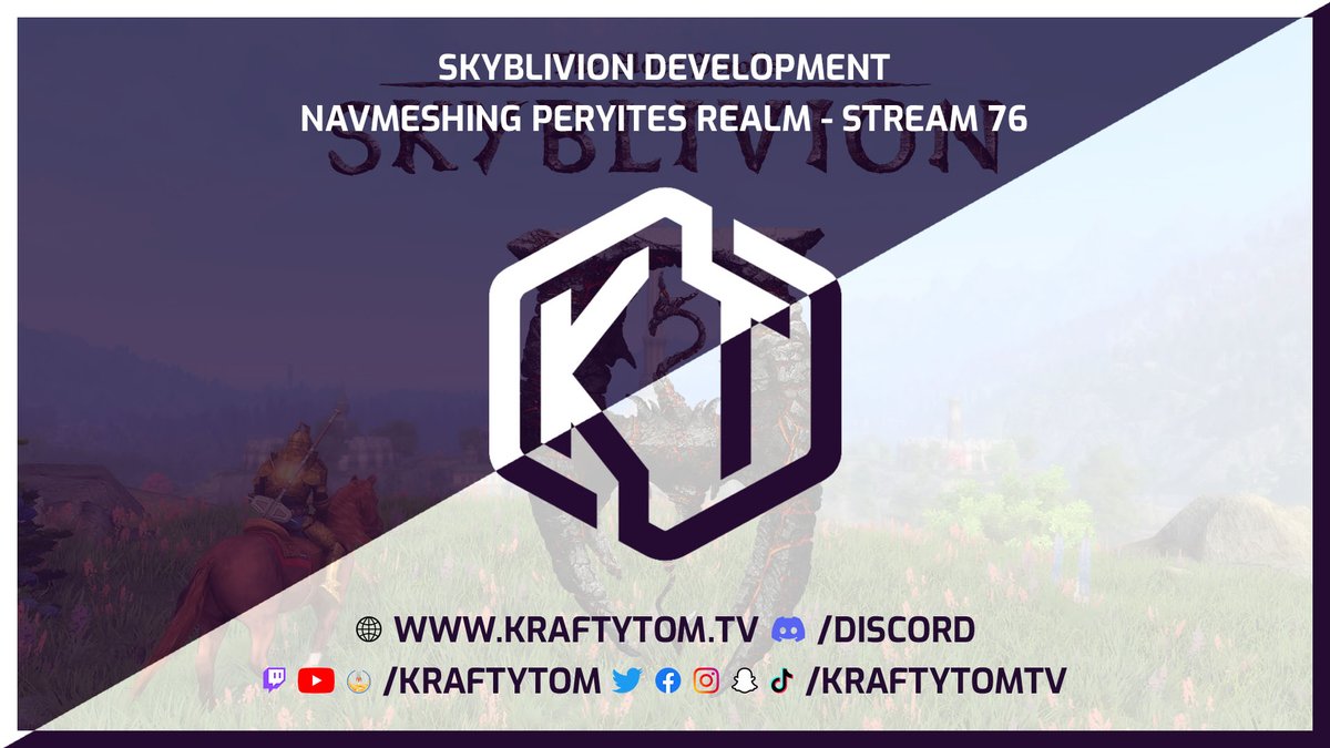 [NEW VIDEO]

Title: Skyblivion Development - Navmeshing Peryites Realm - Stream 76 - PC

Video: youtu.be/nTfqrhxISBo

Playlist: youtube.com/playlist?list=…