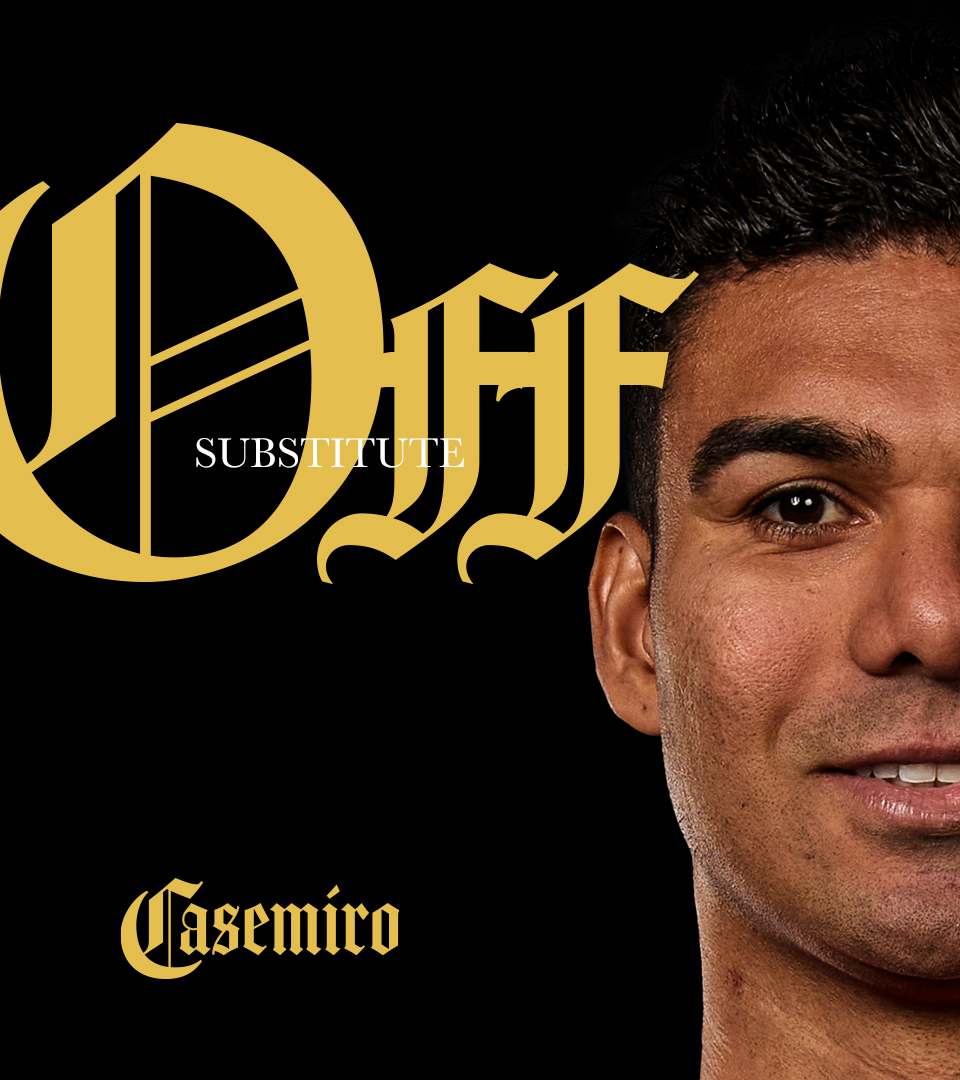 ManUtd's tweet image. Kobs replaces Case for the final stages of the match 🤝