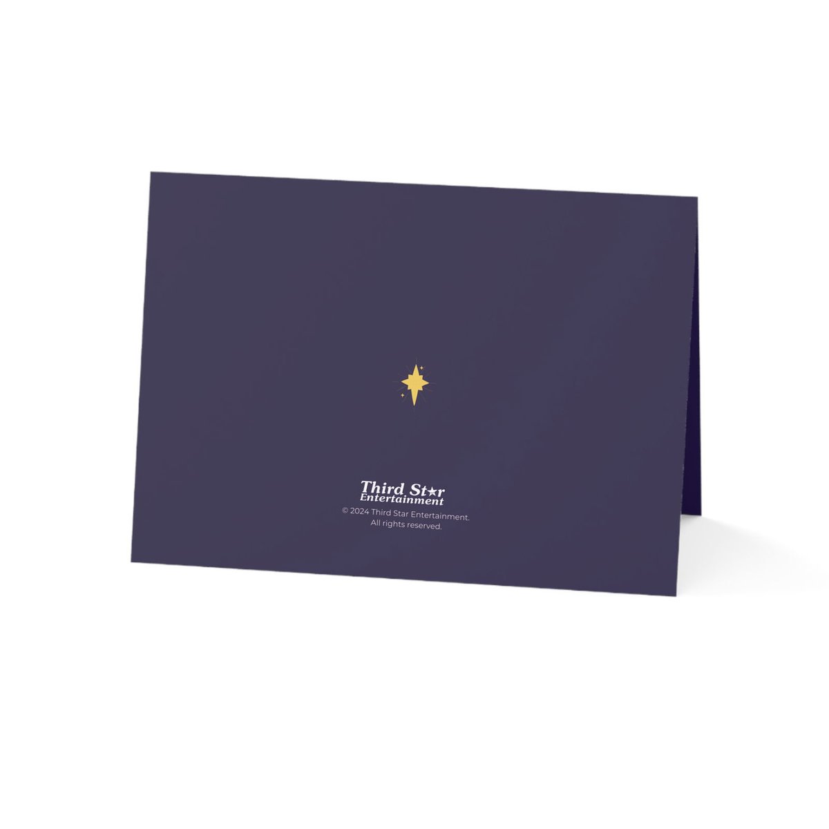 3rdStarENTMT's tweet photo. Celebrate the joy of the Christmas season with our heartfelt card. Front Design: "Merry Christmas” Inside text:  “From our family to yours, wishing you a Merry Christmas and a Happy New Year!” Buy now! #GreetingCards #ChristmasCards 🔗 https://t.co/Cualt8ETgZ https://t.co/RBPWjKeIkR