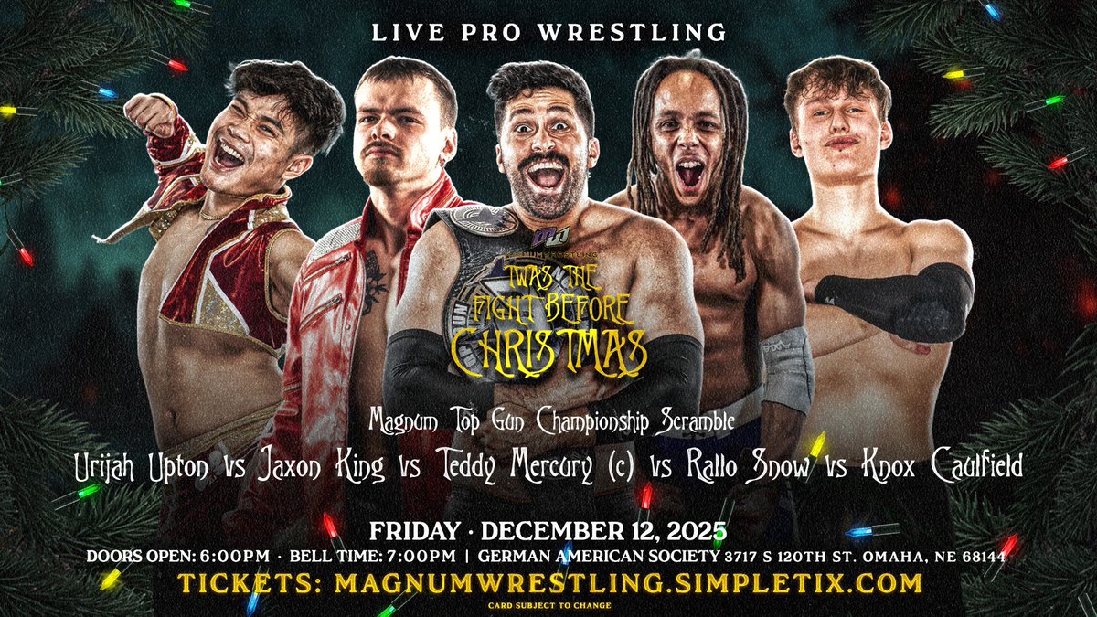 MAGNUM WRESTLING tweet media