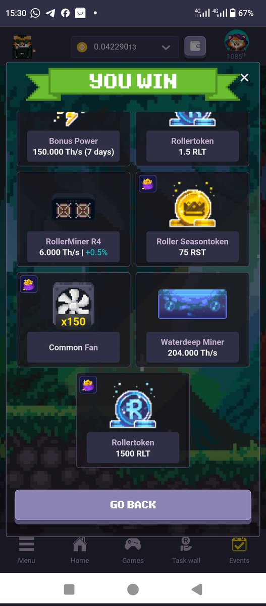 P3pper68's tweet image. NO WAY!!!! @rollercoin_com