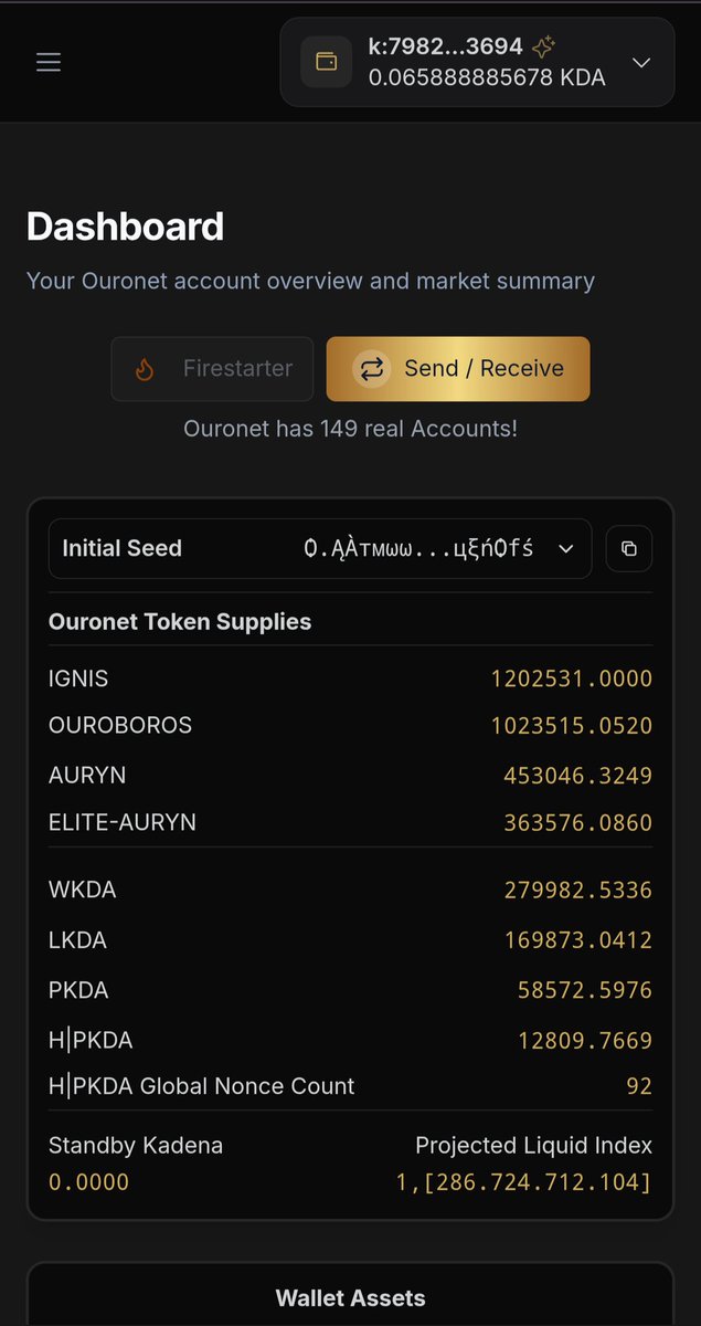 It's late at night and we are happy we have restarted <a href="/kadena_io/">Kadena</a> just now and <a href="/ouronetwork/">Ouro Network</a> is back on track, alive and kicking.

We now start Phase 2 and prepare for:

- testnet <a href="/stoachain/">Stoa Chainweb</a> in this week 
- full migration from Ouronet 

A Twitter Space will follow right after the