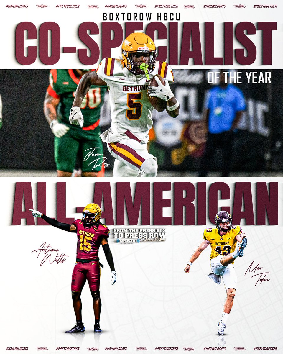 🏈 Bethune-Cookman Football tweet media