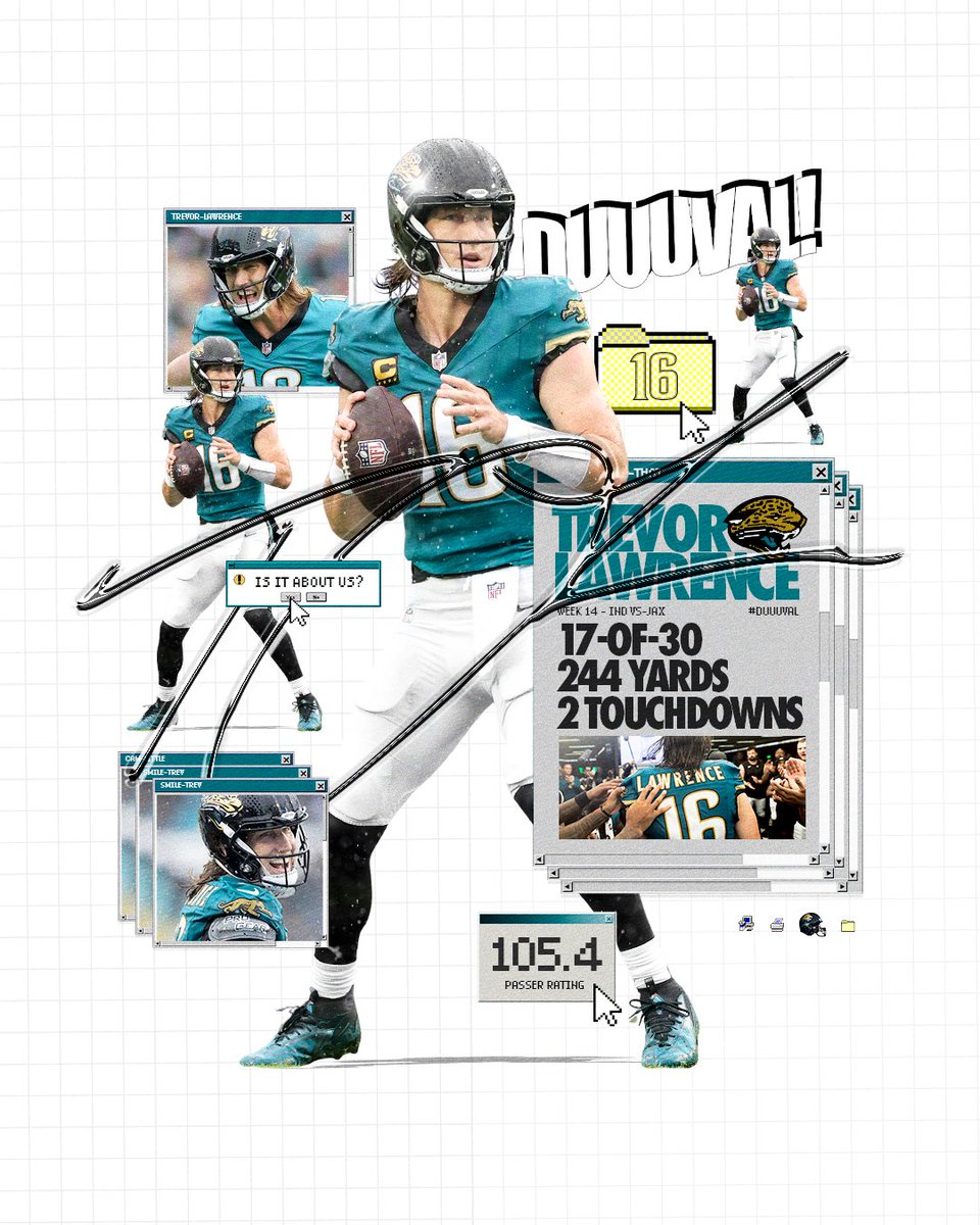 Playing big at the right time 🫡
RT to #ProBowlVote for @trevorlawrence