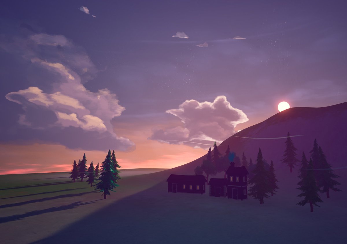 Dialling in the dusk atmosphere while I prototype mechanics.
Sky courtesy of the excellent SoStylized pack — the rest is slowly taking shape. #gamedev #indiedev #scottishgame