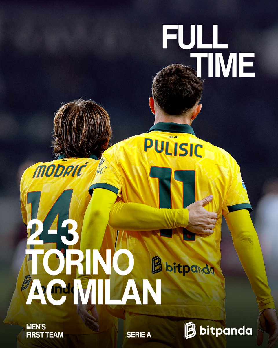 acmilan's tweet image. WHAT. A. COMEBACK. 🔁

Brought to you by @Bitpanda_global