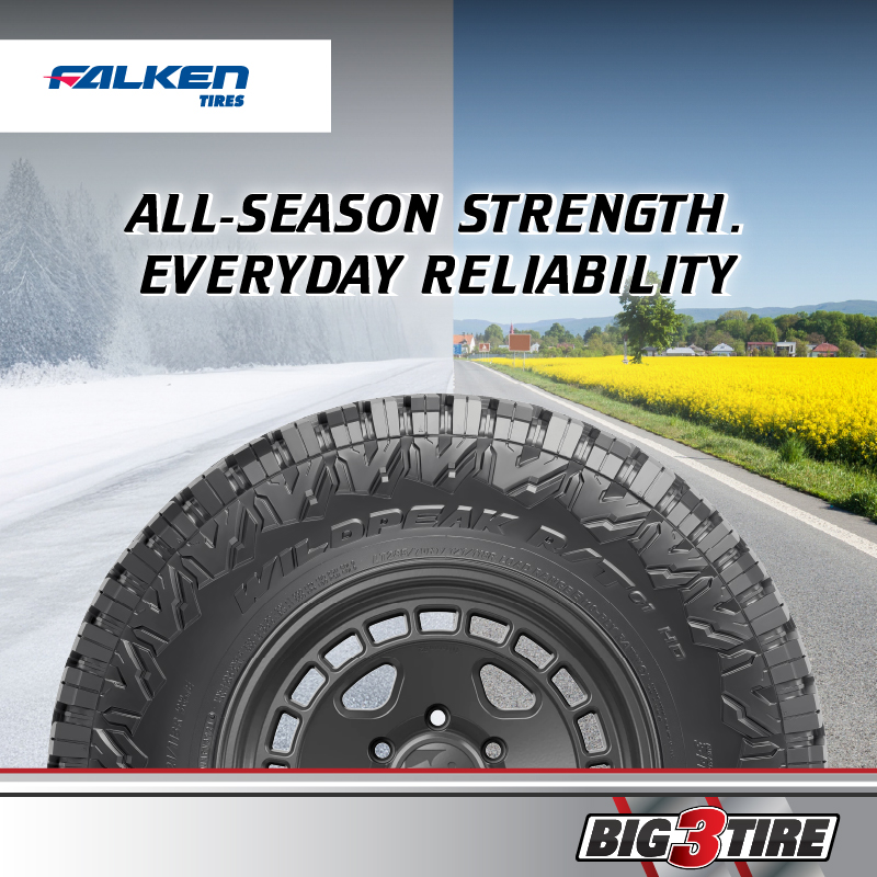 Built to handle changing conditions with ease, Falken tires deliver steady performance you can count on; rain, shine, or anything in between. Drive with confidence, every day. Get your pair at your nearest Big3Tire dealers.
#mrtire #big3tire #tire #tireshop #levelplayingfield