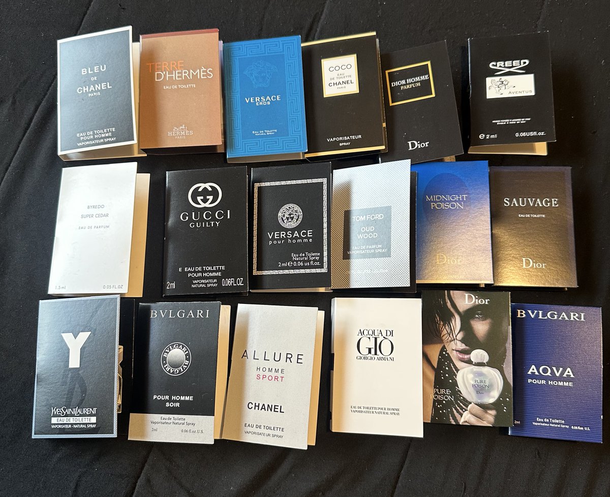 soyle 2ml deneme aldim 18 tane bakalim hangileri guzelmis