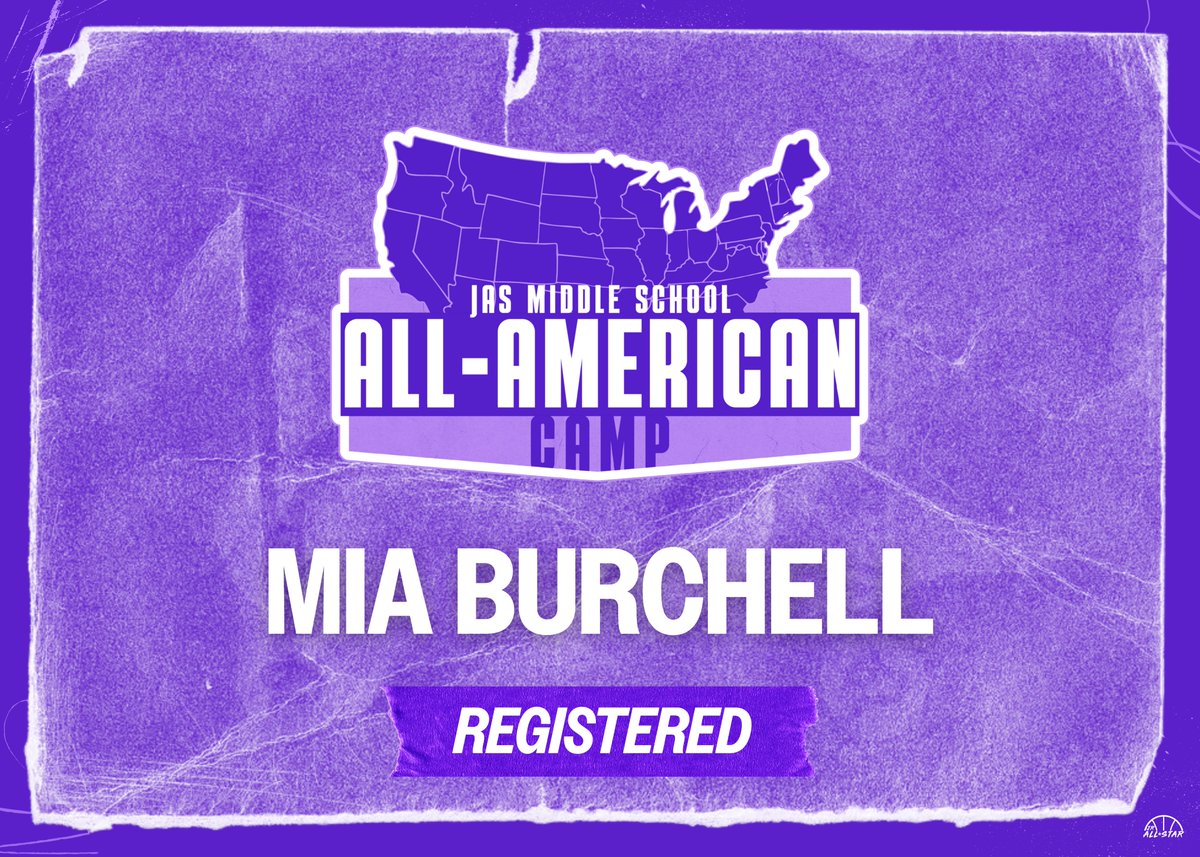 JrAllStarBB's tweet photo. .@miaburchell30 will be at the JAS All-American Middle School Camp! 🌟 https://t.co/94cgSDGt8T