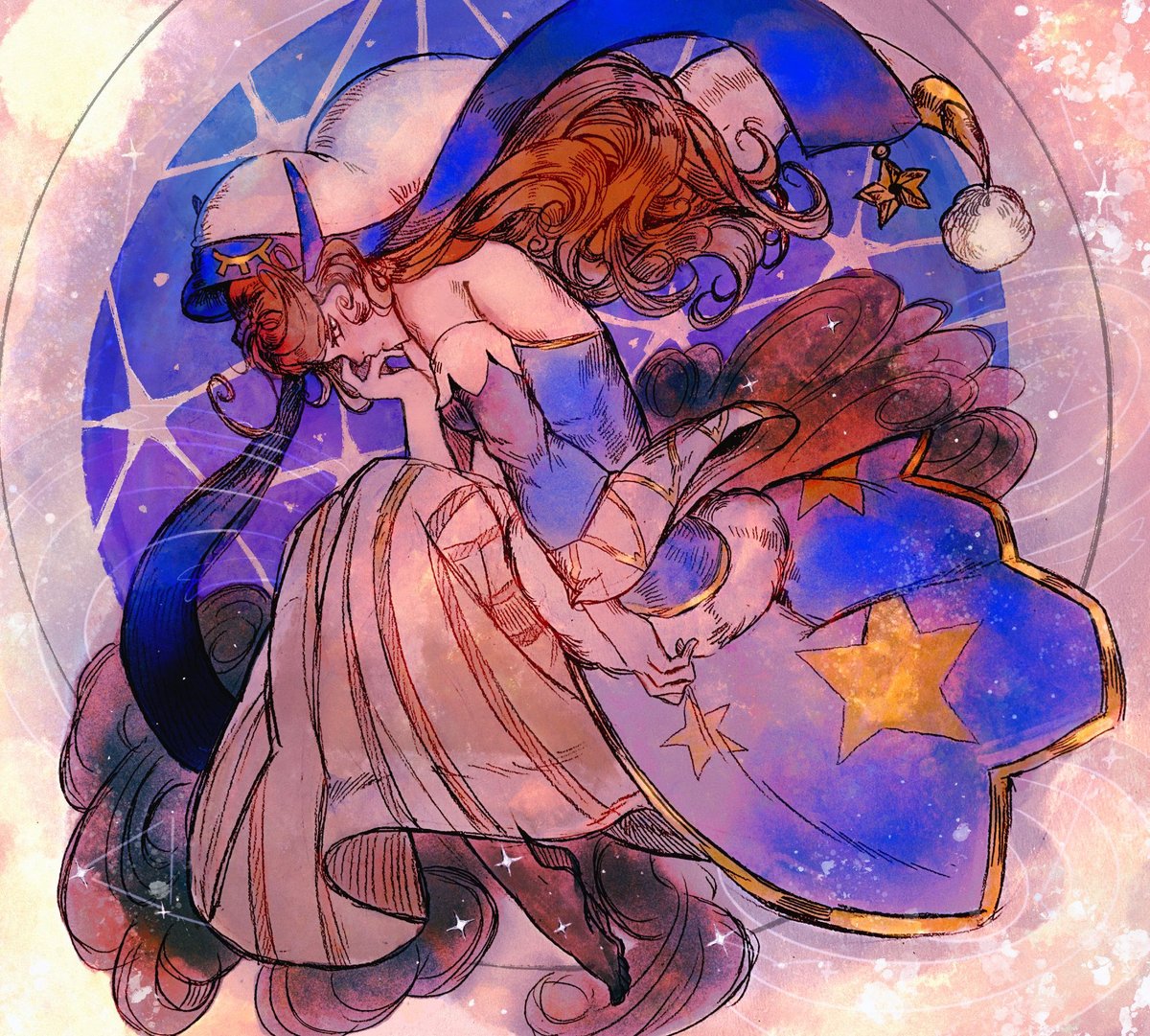 Repost of that one Dreamkeeper drawing ⭐️
I still like how the watercolor feel turned out, I should go back to making base sketch on paper sometimes it gives a cool texture #OC