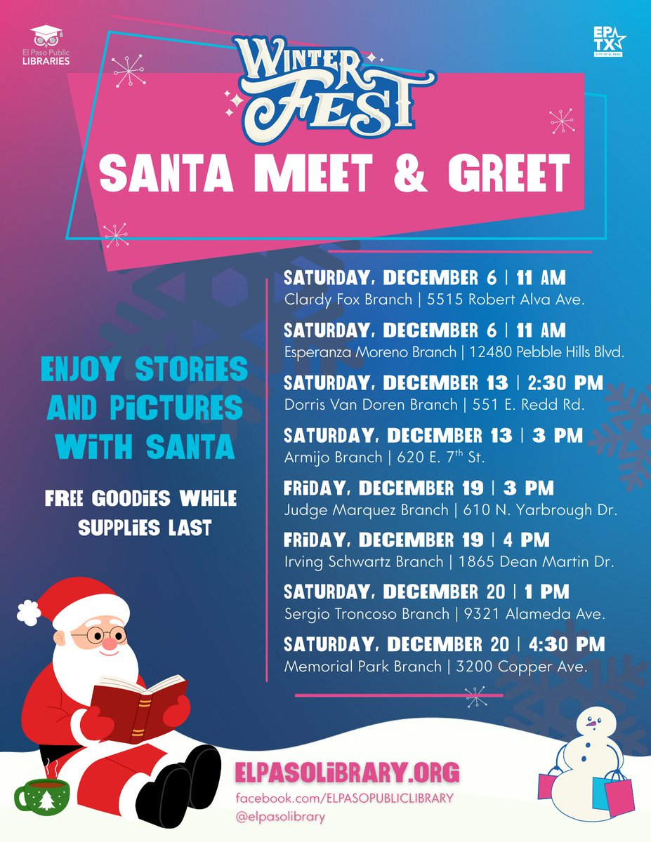 El Paso Public Library tweet media