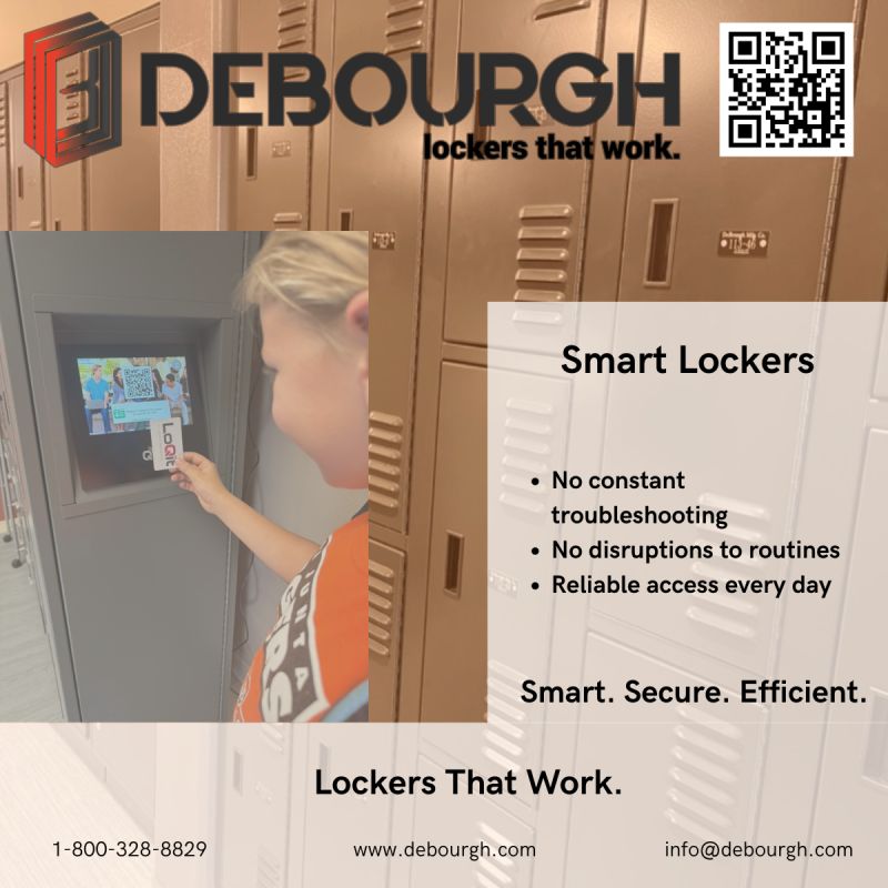 Smart lockers should be something students and staff don’t have to think about.

After several years of daily use in one district, the feedback was simple:
 ✔️ No constant troubleshooting
 ✔️ No disruptions to routines
 ✔️ Just reliable access every day

#FutureReady #DeBourgh