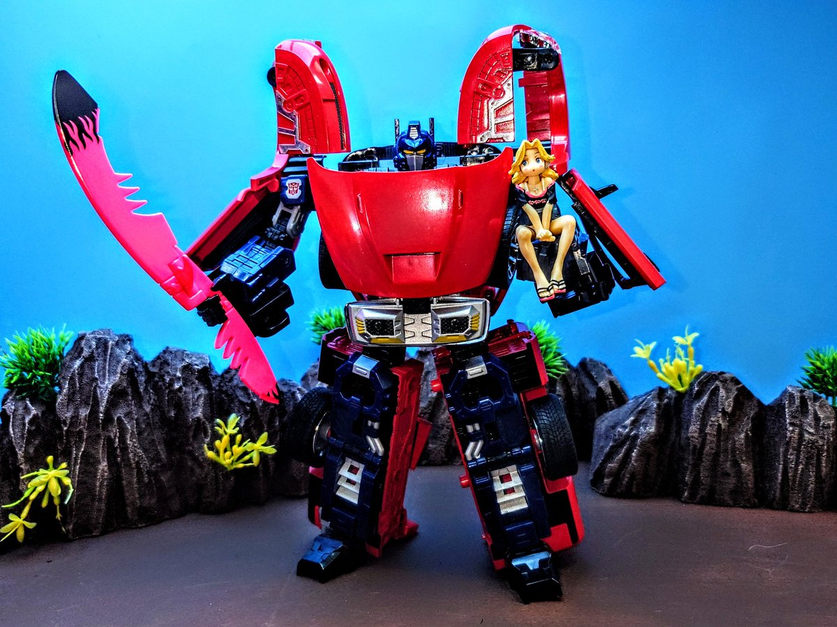 持ってるの忘れてないTFその8。キスぷれ コンボイ＆メリッサ。ちょっと