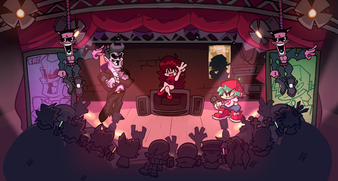 ProjectReFunk's tweet image. This is how week 1 looks like by the way 
#fnf #fnfmod #fridaynightfunkin