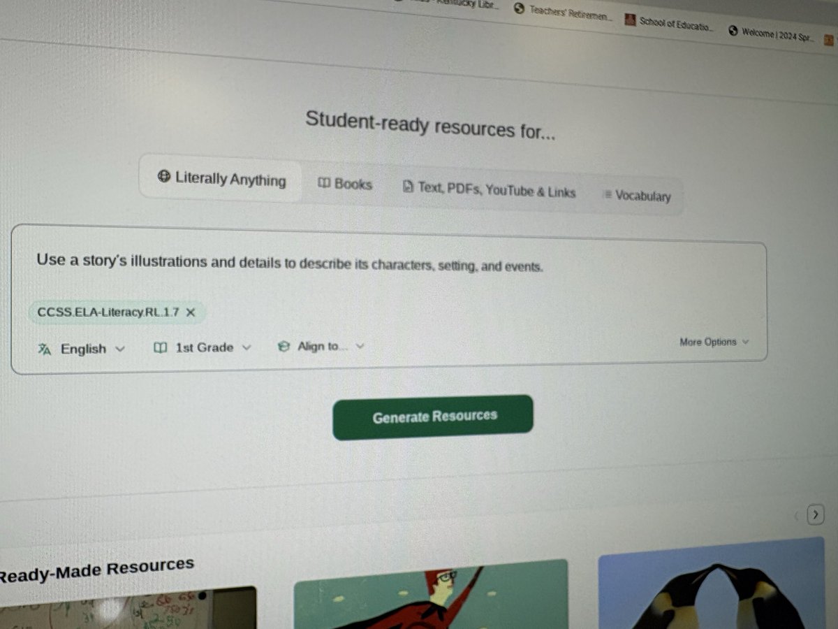 Diving into Diffit! Excited to create standard-aligned supplemental materials to make our First Grade standards super engaging for my students. Let's make learning fun! 🤩 #Diffit #FirstGrade #EdTech <a href="/KEDCGrants/">KEDC Grants</a> <a href="/passport2lead/">Passports2Learning</a>