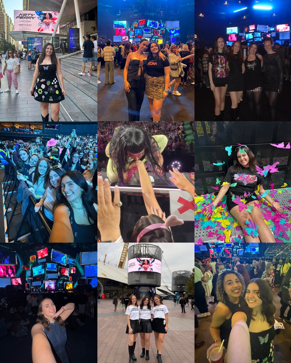 katycatcaitlin's tweet photo. 17 shows. 15 cities. 8 countries.

no words can express how important all of these songs, shows, &amp; people are to me. i will never forget the memories that we have shared all over the world.

i love katy perry. i love my friends. i love the lifetimes tour. 🦋 #thelifetimestour https://t.co/xvVEkpKCir