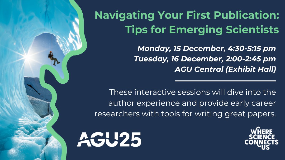 AGU (American Geophysical Union) tweet media