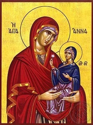 Γιορτάζουμε σήμερα την Αγία Άννα — μητέρα της Θεοτόκου.
Χρόνια πολλά στην Άννα, στην Αννίτα και σε όλους όσοι γιορτάζουν 🌿