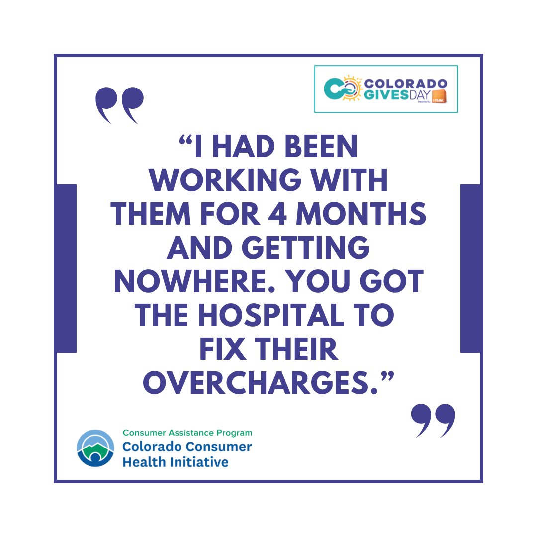 Colorado Gives Day is tomorrow! When clients share their gratitude, it reflects the care and commitment of the entire CAP team. Your support helps us keep showing up for Coloradans. 🔗loom.ly/A779Q6o