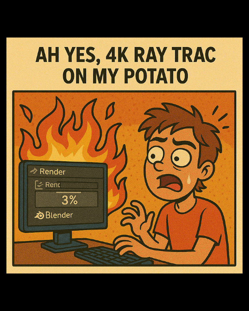 OnTheCouchStudi's tweet image. We make memes because we’ve lived it and it&apos;s funny. Checkout OnTheCouchStudio.com for great assets
#TechHumor #CodingMemes #DevLife #BlenderMemes #UnityDev #3DArtistHumor #SoloDevLife #AppDevHumor #DigitalCreatorLife #DeveloperHumor #OnTheCouchStudio