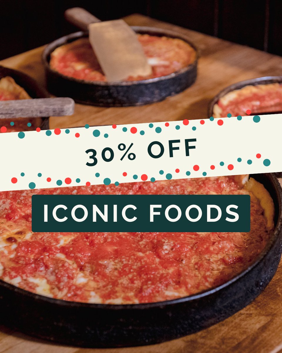 ChiFoodTours's tweet photo. Give the gift of Chicago’s most iconic bite. 🍕
30% off e-gift cards for Chicago Food &amp; City Tours — instant + delicious.

➡️Purchase on the website.

#chicagofoodtours #holidaygifts #ecards #lastminutegifts https://t.co/x0OVlnRoe3