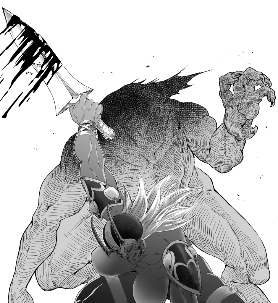 またエロ漫画の導入でドラゴンがしんどる 