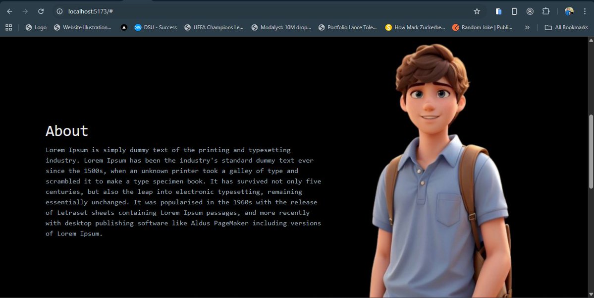 scripter_js's tweet image. Portfolio in progress ✨️