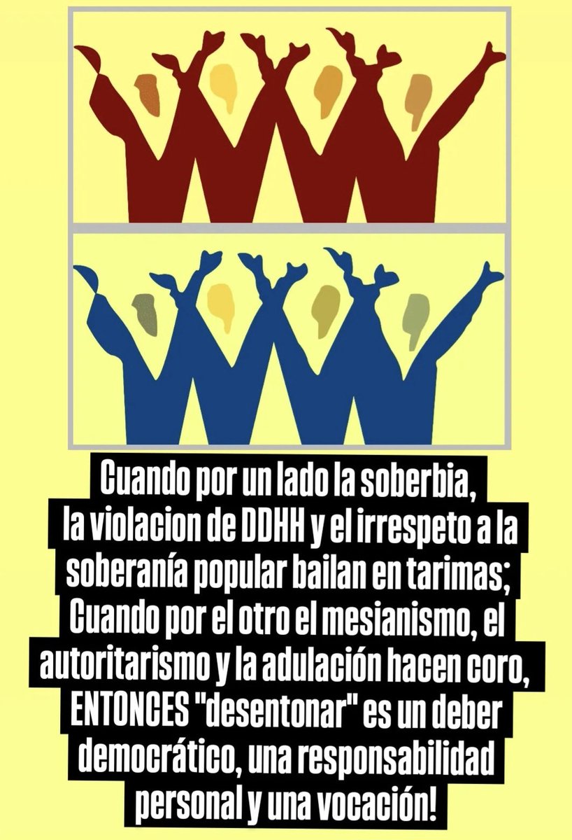 ● Ya "desentonamos" en el 92, cuando hasta un firmante del Pacto de Fijo dijo que "comprendía" al golpis mo sangriento 
● "Desentonamos" de nuevo en 1998, cuando en las urbanizaciones de clase media-alta celebraron con cohetes el triunfo de Chávez, para "castigar a AD y Copei"