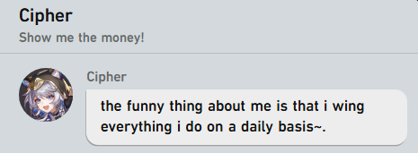 ᅠᅠ⭑∗ ✦ ›ᅠᅠ 𝕮͟𝗶͟𝗽͟𝗵͟𝗲͟𝗿͟ 𓈒 tweet media