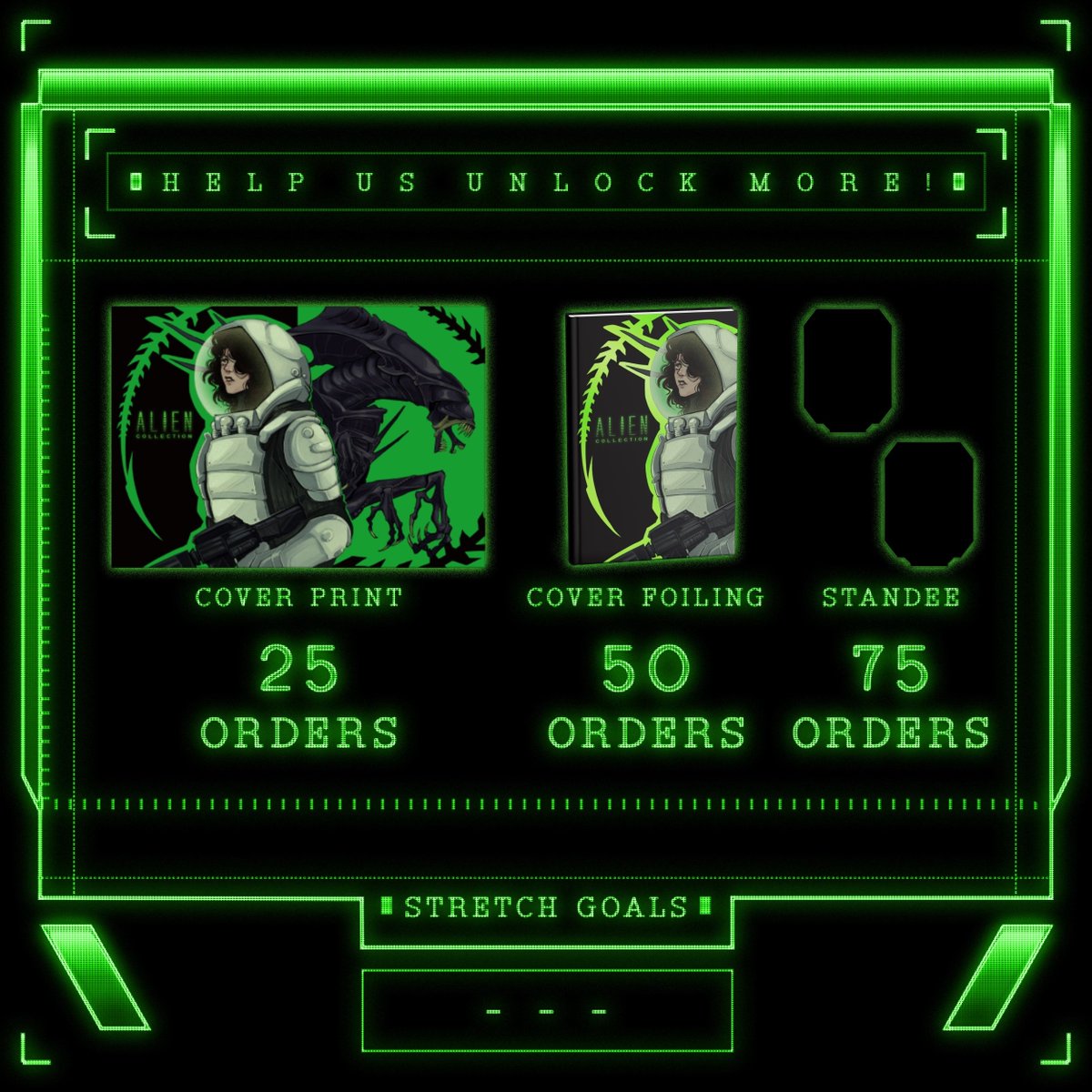 The Alien Collection Zine tweet media