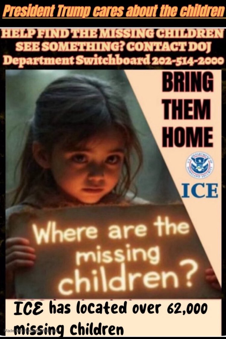 <a href="/FBIDirectorKash/">FBI Director Kash Patel</a> <a href="/FBI/">FBI</a> We pray for the children