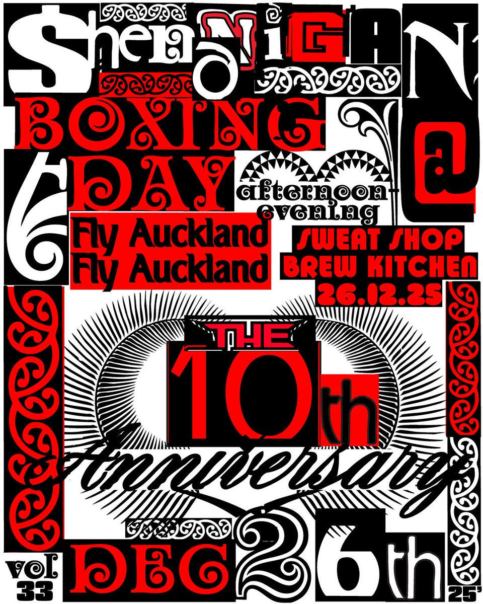 10th anniversary. Back in the city 
cosmicticketing.co.nz/event/7131