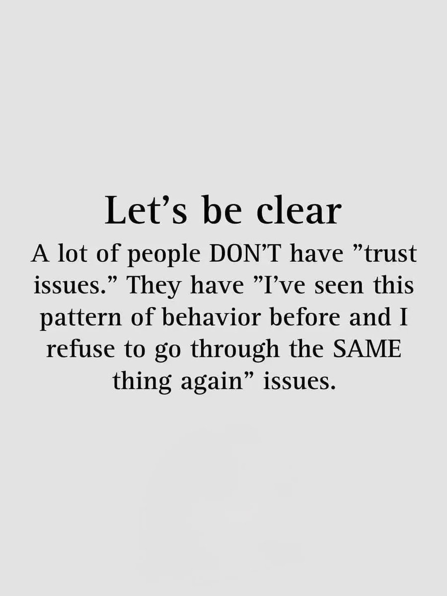 Let's be clear,...