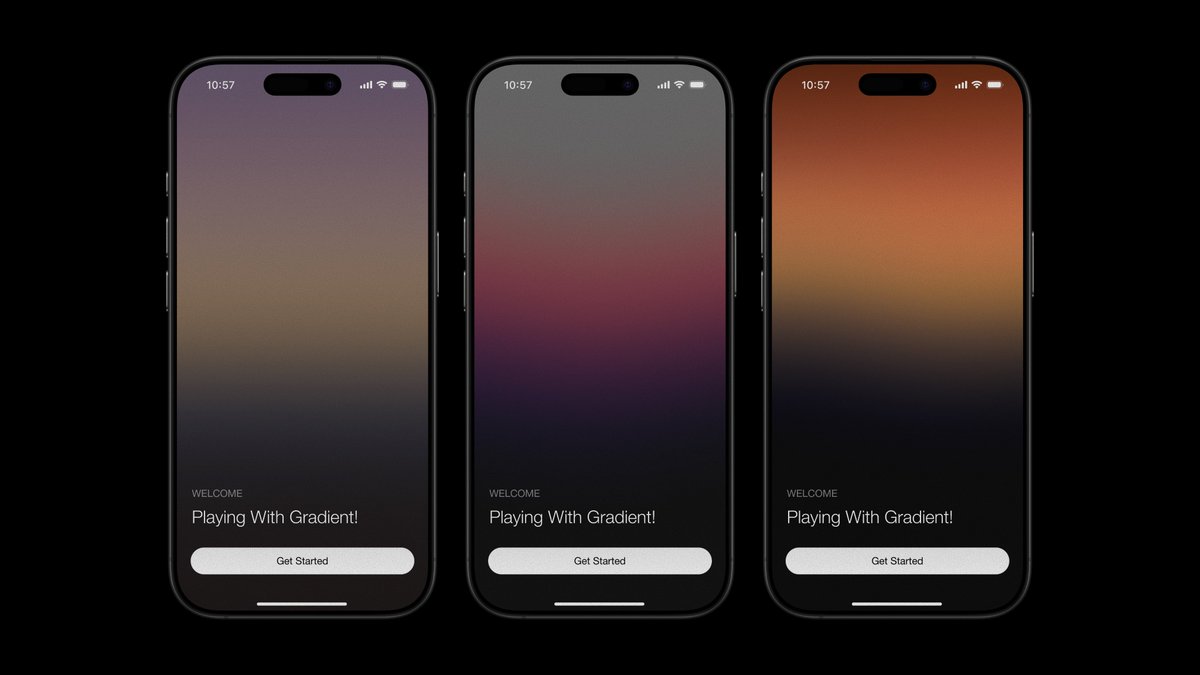 bennysnaga's tweet photo. Exploring Gradients https://t.co/kS3BsqSNja