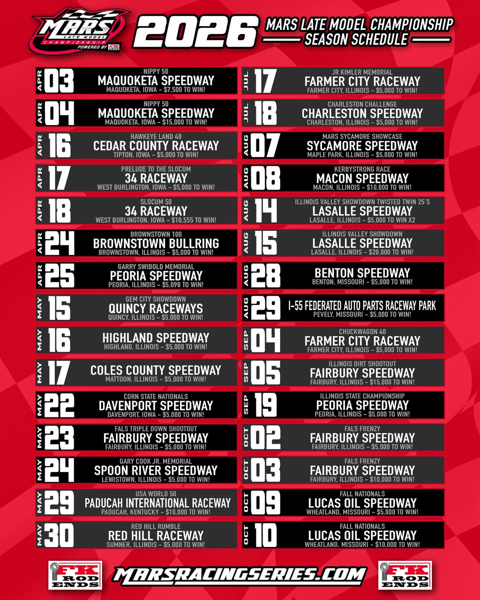 MARS Championship Series tweet media