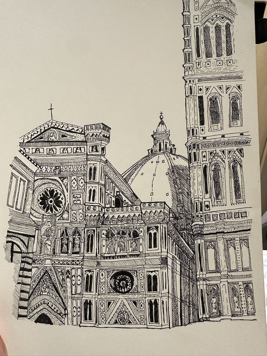 Cathedral in Florence

#art #drawings #penandink #illustration