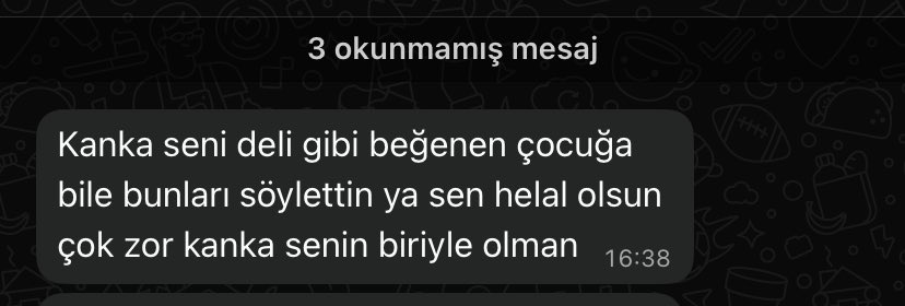 bazı gerceklerle yuzlesildi bugun