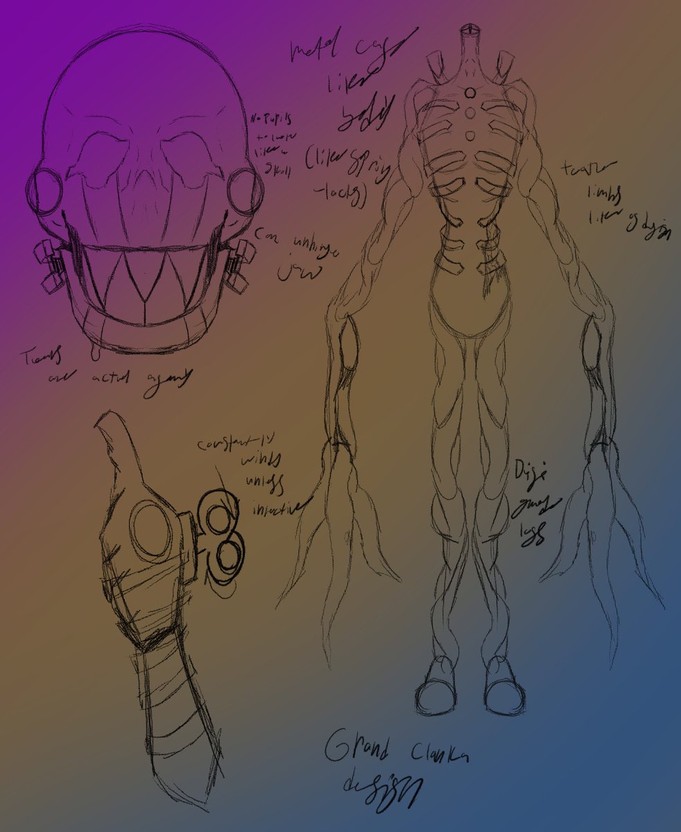 Idk-
I didn't want to commit to anything, so I just did a quick doodle design of Nightmarionne