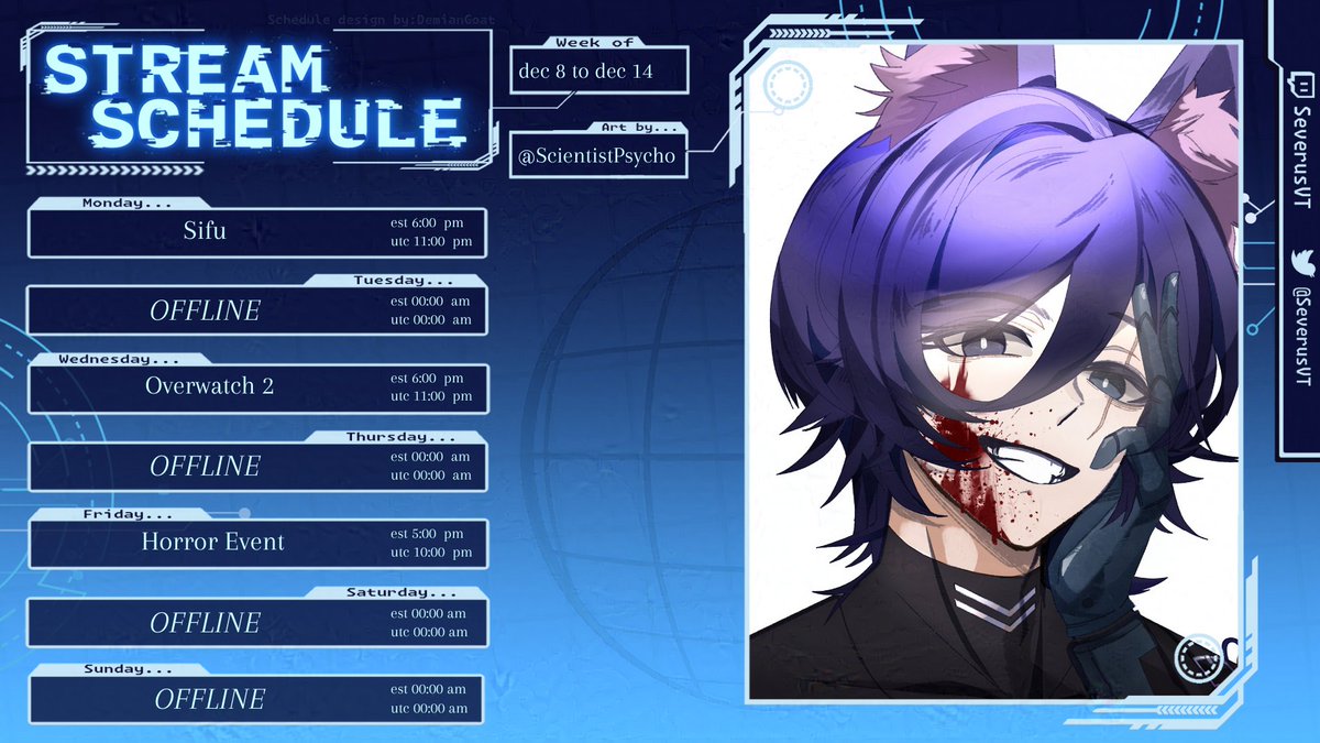 Severus 《Cyberpunk VTuber》 🐈‍⬛⚙️ tweet media