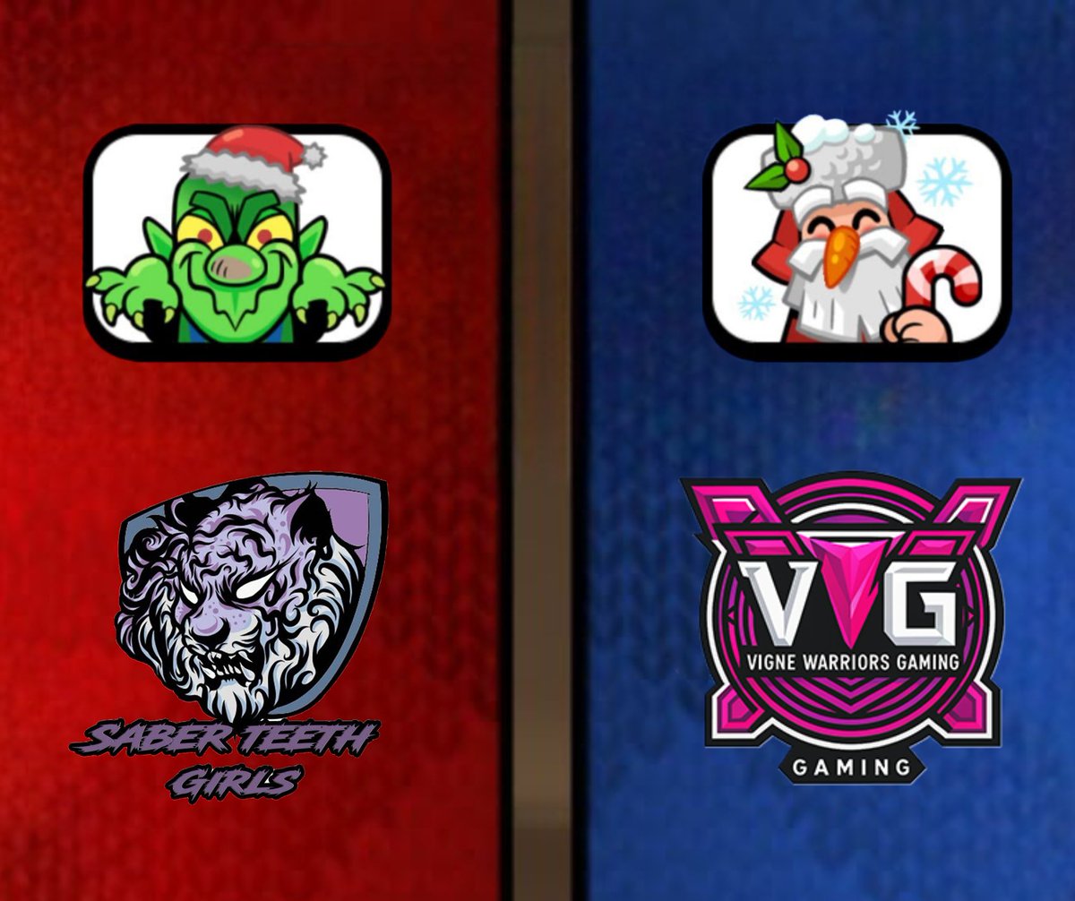 LeagueYncl's tweet image. 🎀💖 Dos equipos que envuelven la arena con glitter competitivo. @Saberteethgirls  llegan con pushes dulces que parecen regalo, pero esconden un snowball peligroso @VigneWarriorsG  responde con disciplina y rotaciones elegantes, como si cada carta fuera elegida por Santa.