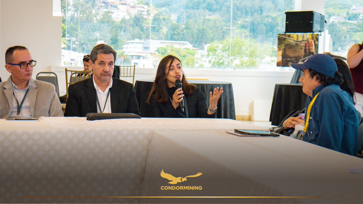 condormining's tweet image. Nuestra gerente general participó en el encuentro “Voces y Saberes” junto al PNUD y PlanetGold compartiendo la experiencia del Proyecto Futuro, que permitió la formalización de NUPERS y La Pangui en Zamora Chinchipe.

#MineríaResponsable #planetGOLD #ConstruyendoOportunidades