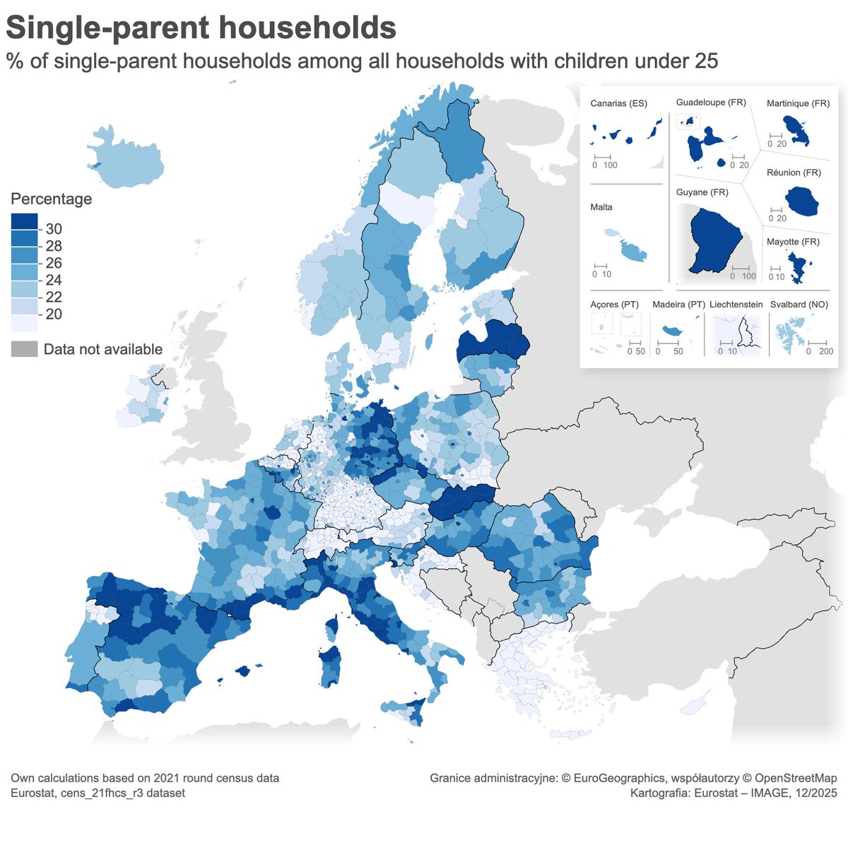sheemawn's tweet image. Germanic Europe, bar East Germany, has amazingly stable families. Less than 20% of families with children are single-parent. In East Germany, Slovakia, and in the south of Europe, it's more than 1 in 3.