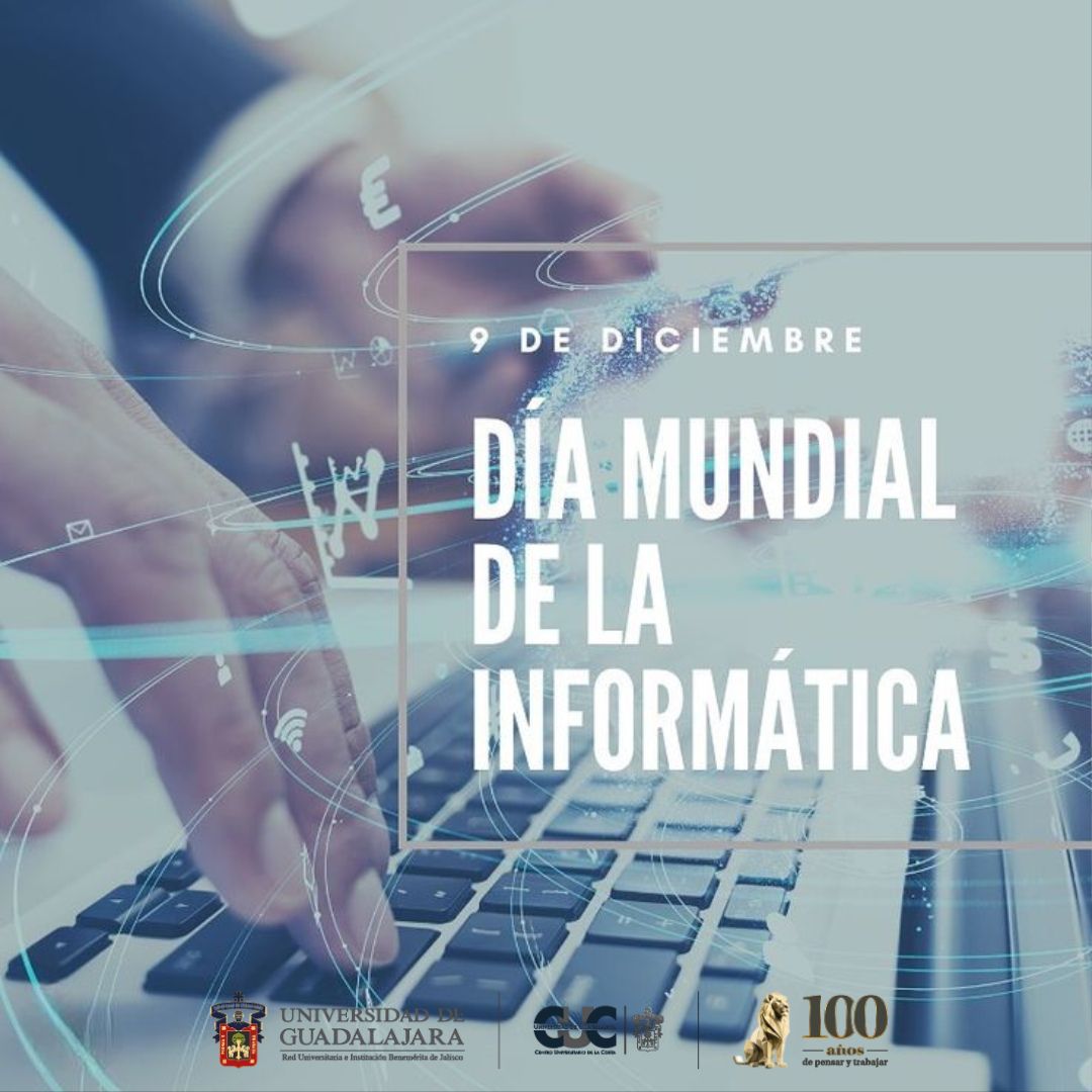 CUCosta's tweet photo. 💻🌍 Hoy celebramos el Día Mundial de la Informática, reconociendo esta valiosa herramienta que ha transformado la transmisión de datos y mantiene a las personas conectadas en todo el mundo. https://t.co/X7MMQFMNip