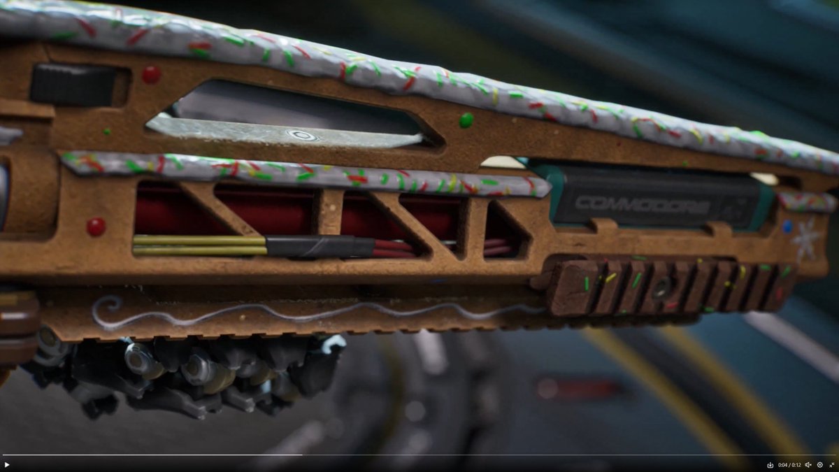 Eastn7_'s tweet photo. New M4 Commodore Gingerbread gun?!
🎄🎄🎁🫚🍞🎁🎄🎄