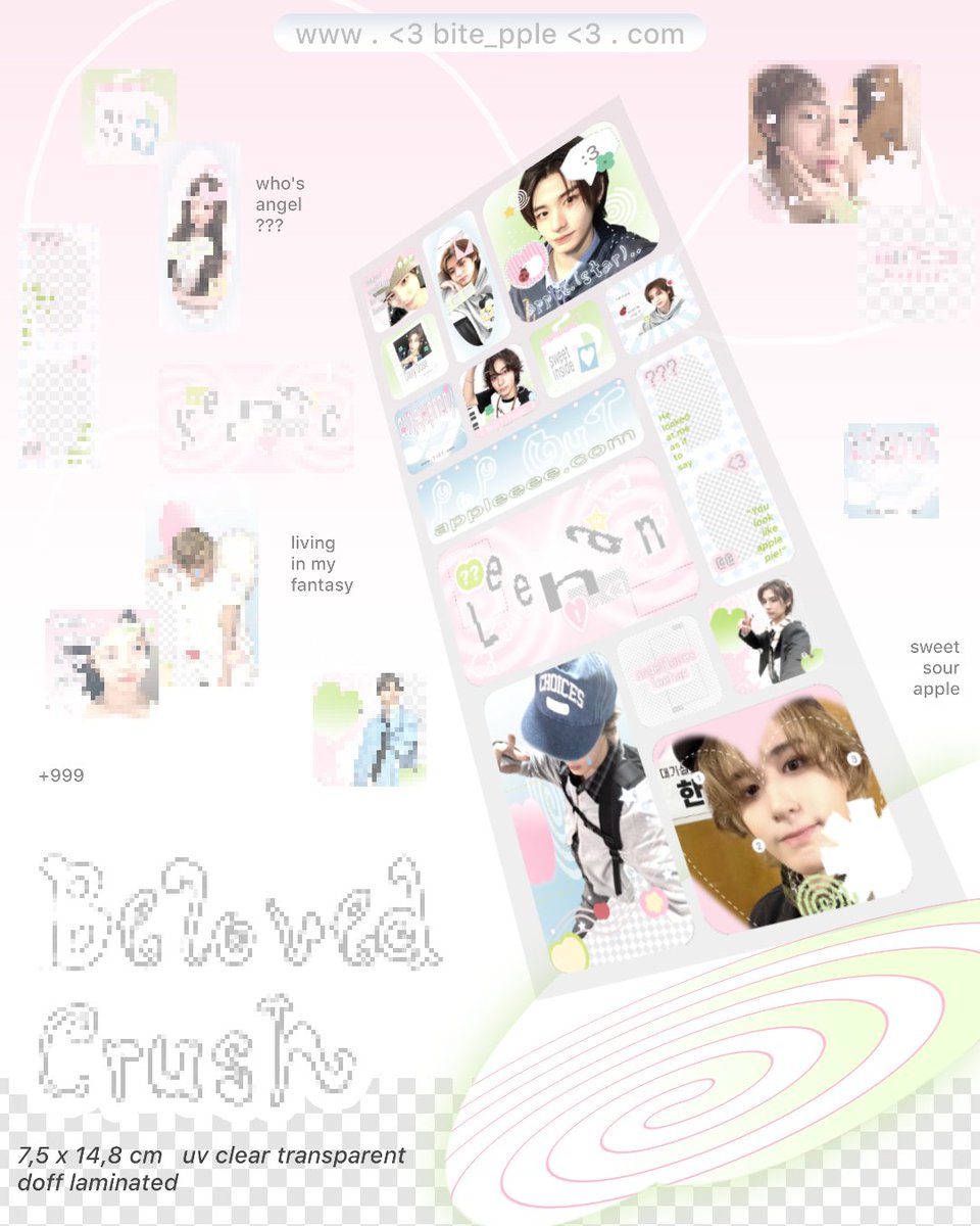 sharingbyLOEV's tweet image. [WW 🌍 GO]
beloved crush sticker sheet fanmerch by @bite_pple

$1.80 each

1st payment: items price only (alr inc all fees)
2nd payment: shipping fee to your address

shipping from indonesia
close: 14 Dec, 1 PM (GMT+7)

order via dm ❤️