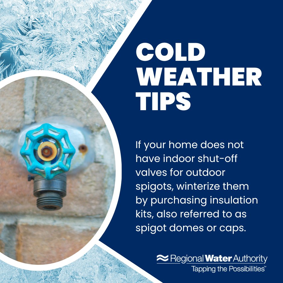 ❄️ Cold Weather Alert!❄️  Freezing temperatures can lead to costly pipe damage. The RWA offers tips to protect your plumbing as temperatures plummet.