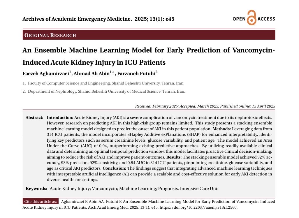 aaemjournal's tweet photo. Full text link:
https://t.co/AGDfEGOWoS

#AAEMjournal #medicaljournal #medicalresearch #research #emergencymedicine #FOAMed #MEDed #criticalcare #evidencebasedmedicine
#EmergencyDepartment https://t.co/wsgVm05qYB
